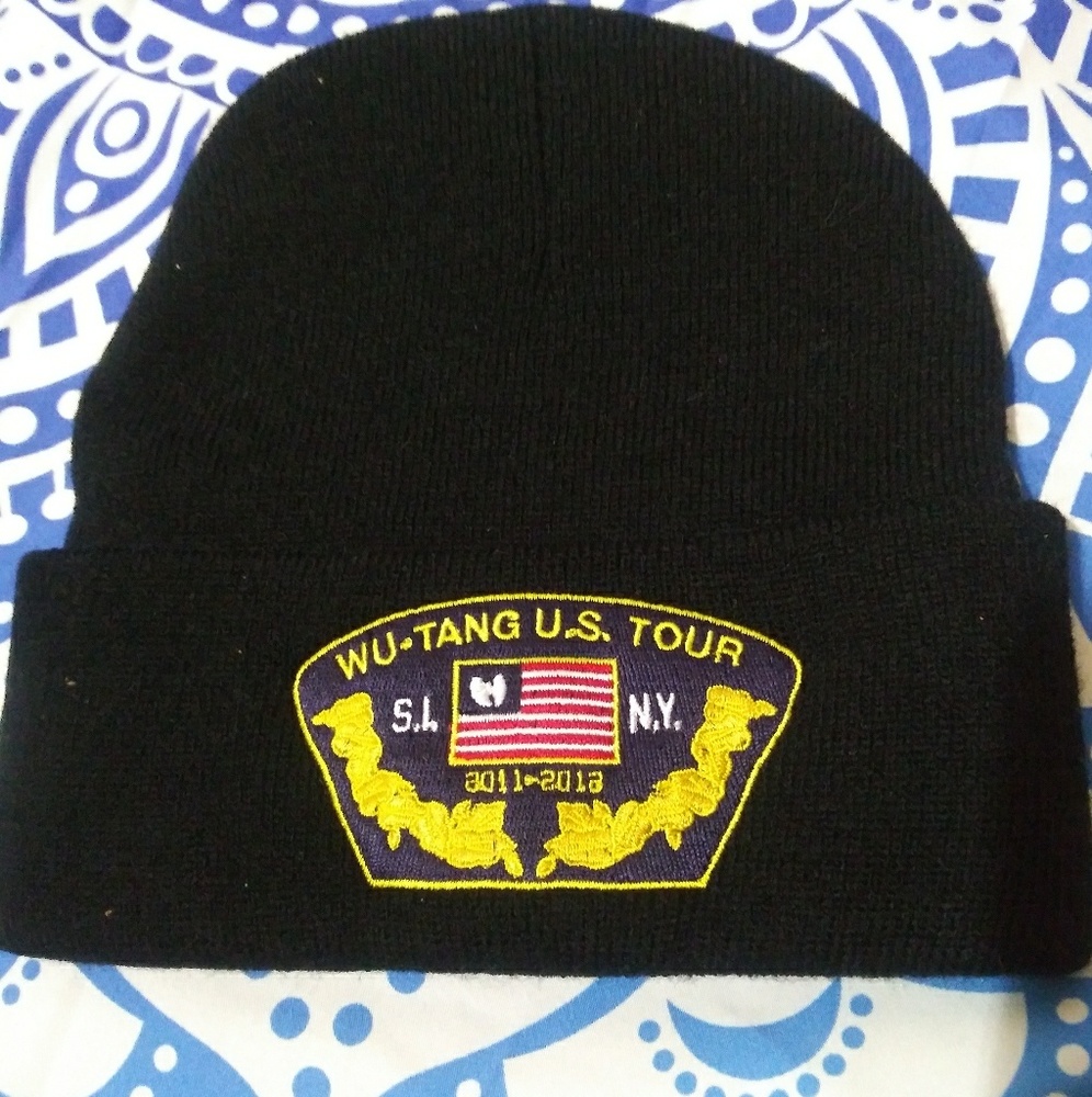 Wutang rare embroidered Knit hat